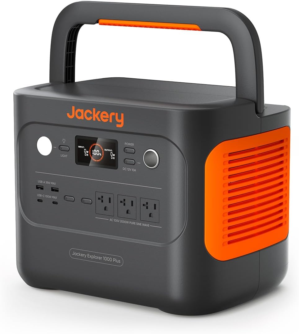 Jackery ポータブル電源 1000 Plus